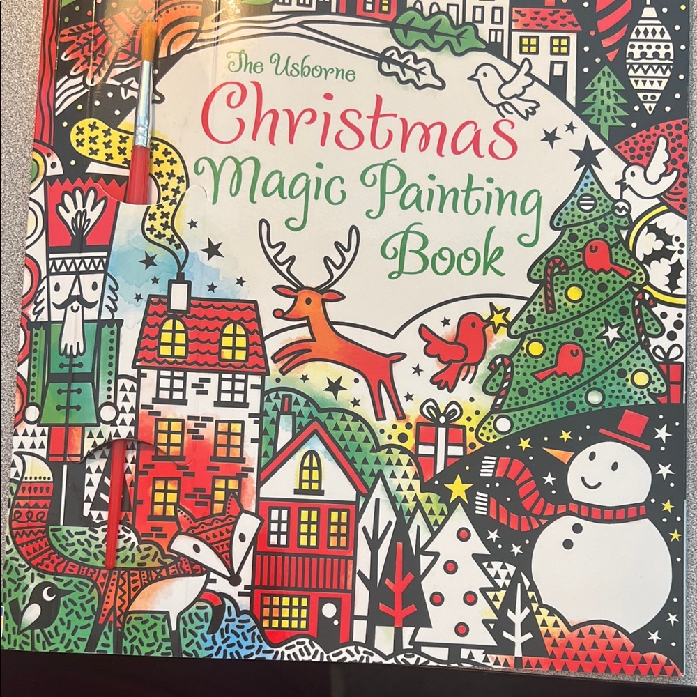 Usborne Christmas Magic Painting Book